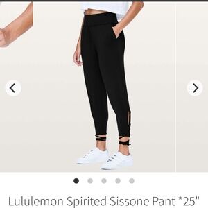 Lululemon jogger style size 6